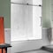 Anzzi Right Drain Tub With 60 x 62 in. Tub Door in Matte Black, 5 ft. SD1701MB-3260R - alternate 1